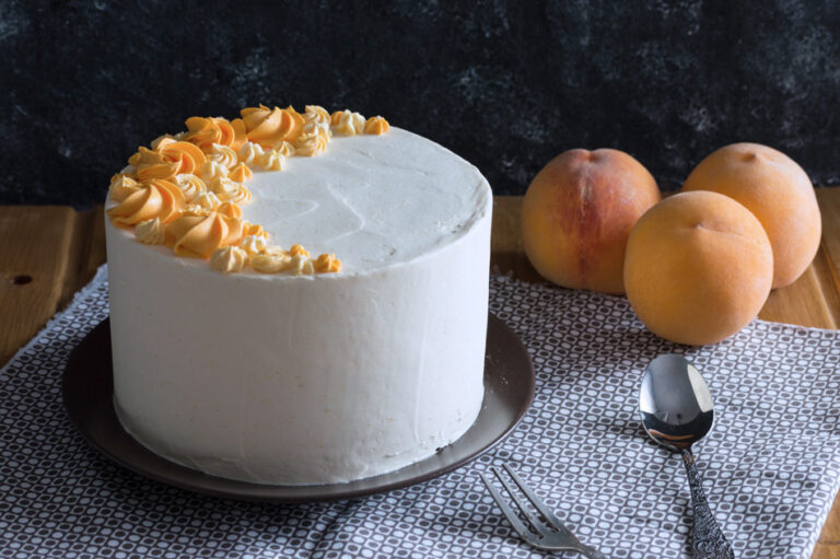 TARTA DE MELOCOTONES