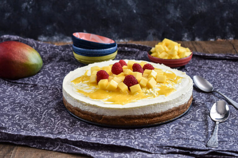 CHEESECAKE DE MANGO