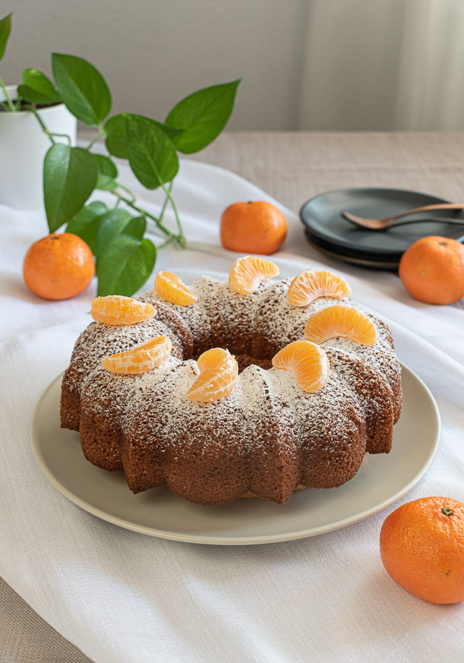 BUNDT CAKE DE MANDARINA