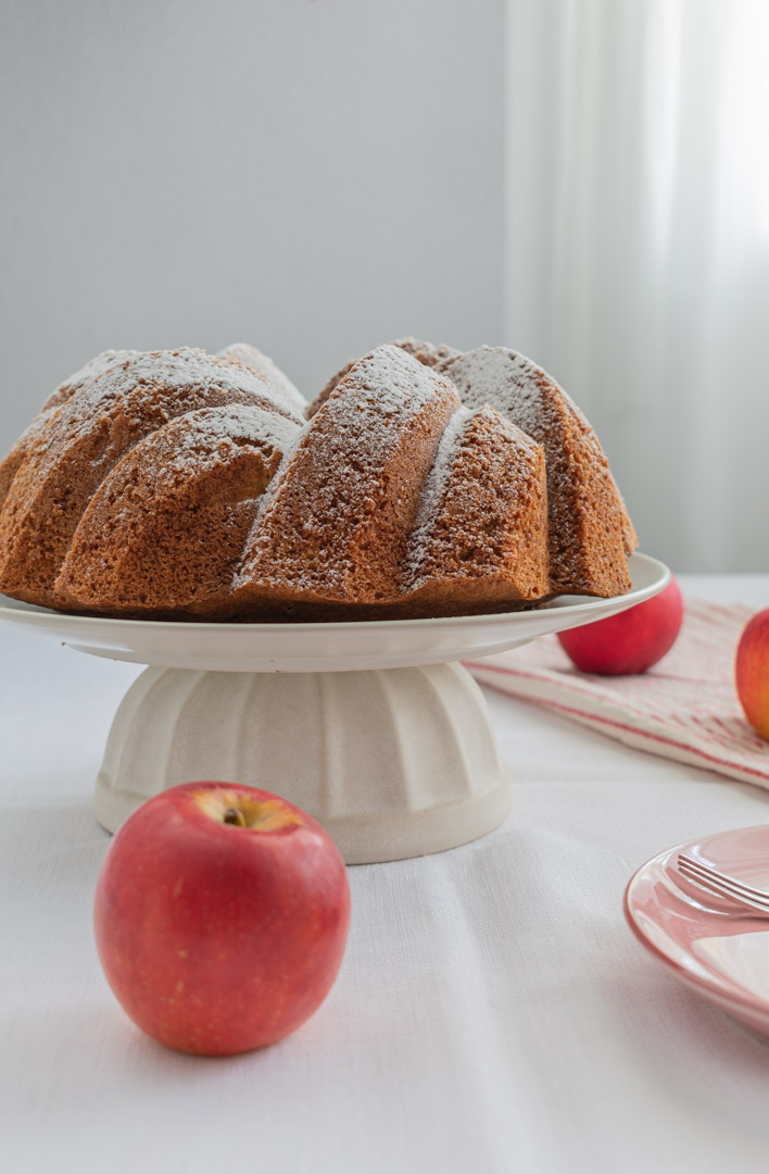 Bundt cake de manzanas